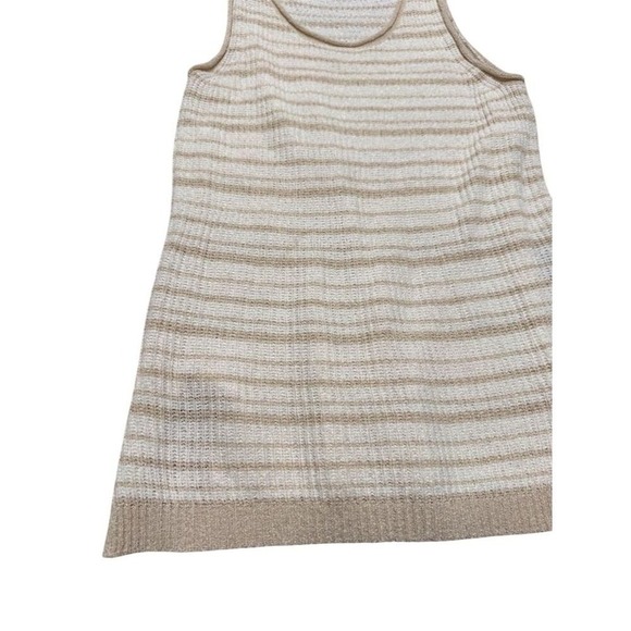 Marled Womens Multicolor Striped Sleeveless Knit Tank Top Size Medium - Picture 6 of 7